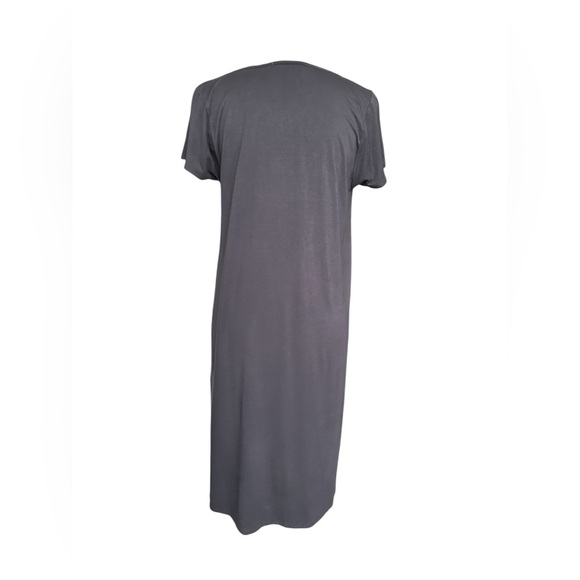 Survival women’s charcoal viscose easy to wear t-shirt dress size small - Picture 3 of 7